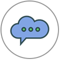 Cloud Chat Icon