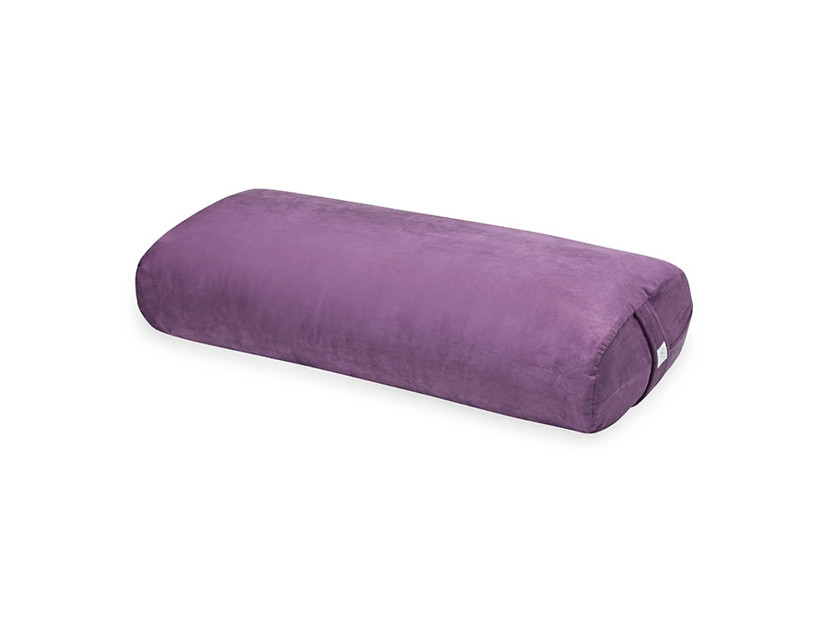 Gaiam Rectangular Yoga Bolster purple gaiam bolster