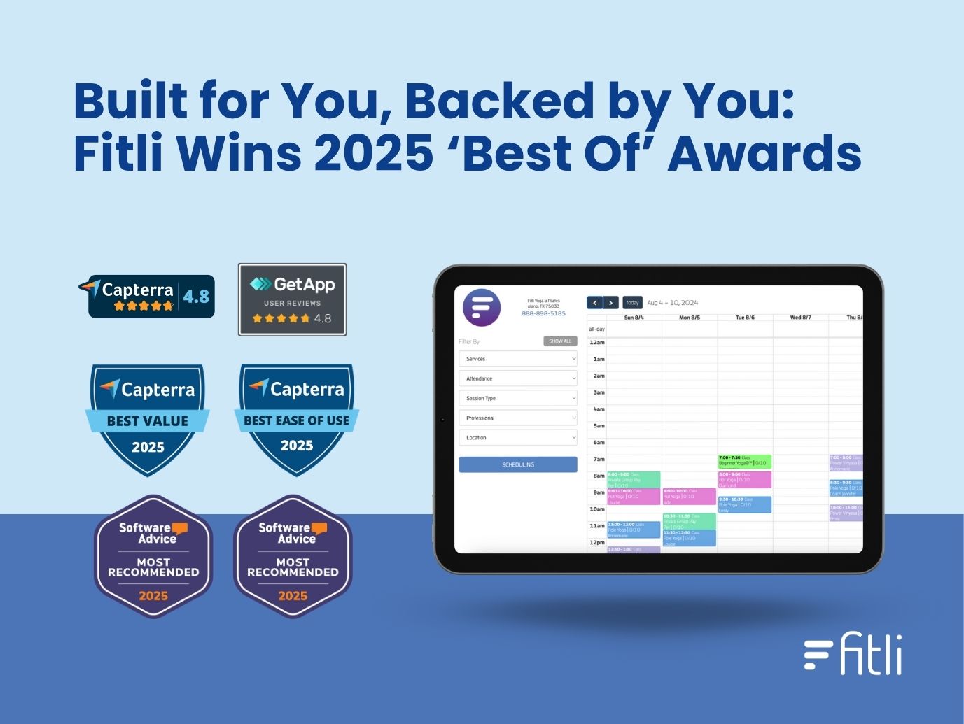 Built for You, Backed by You: Fitli Wins 2025 ‘Best Of’ Awards
