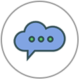 Cloud Chat Icon