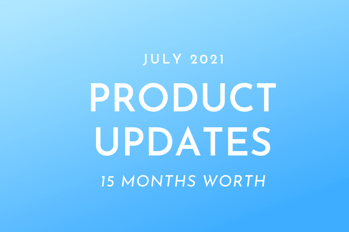 Product Updates
